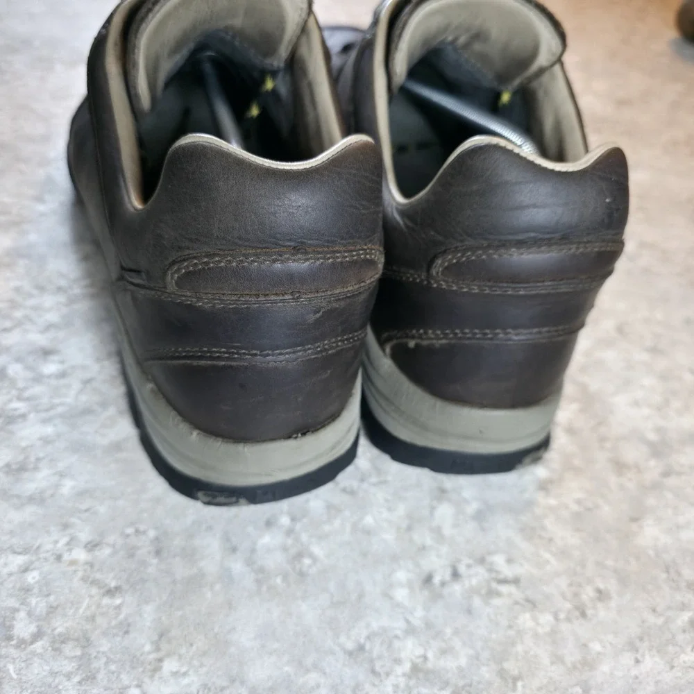 Meindl Pflege II Leather Hiking Shoes Men 13 EE Wide Gore-Tex Made In ITALY